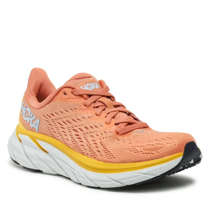 Кроссовки Hoka W СLIFTON 8 Sun Baked / Shell Coral