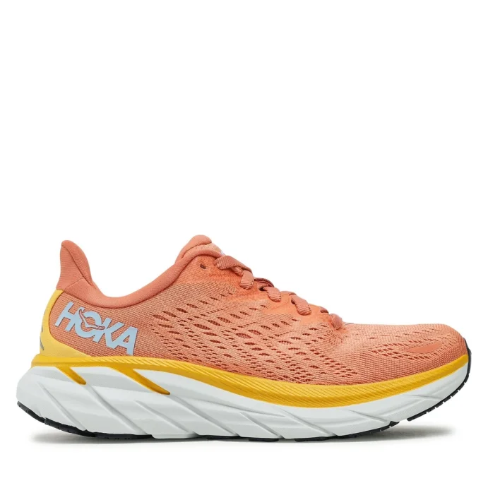 Кроссовки Hoka W СLIFTON 8 Sun Baked / Shell Coral