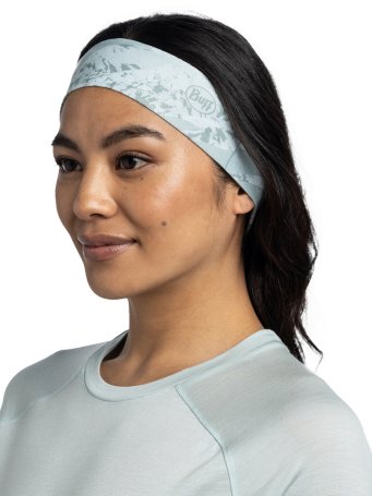 Повязка Buff CoolNet UV Slim Headband Eukar Seagrove Green 135914.826.10.00
