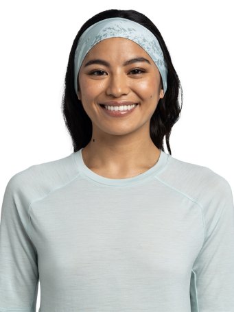 Повязка Buff CoolNet UV Slim Headband Eukar Seagrove Green 135914.826.10.00