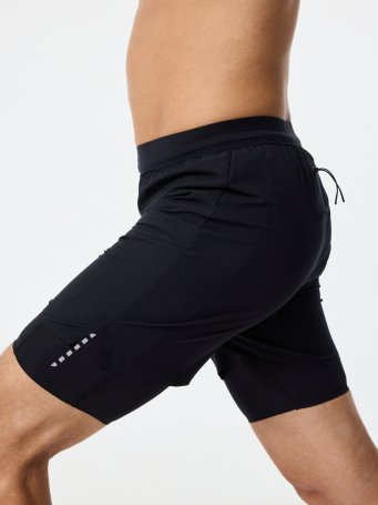 Шорты с лосинами Nordski Stayer Black NSM284100