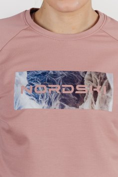 Свитшот Nordski Simple Logo Tea Rose W NSW866992