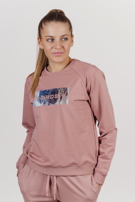 Свитшот Nordski Simple Logo Tea Rose W NSW866992