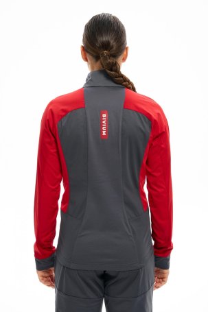 Куртка Bivium Классик 2.0 жен. графитовый_красный