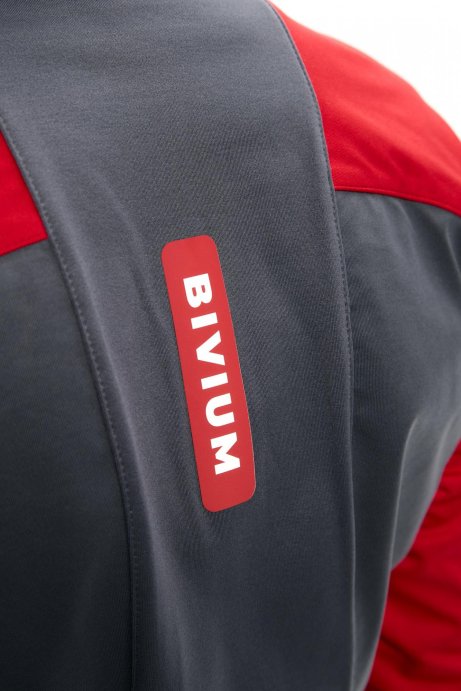 Куртка Bivium Классик 2.0 жен. графитовый_красный