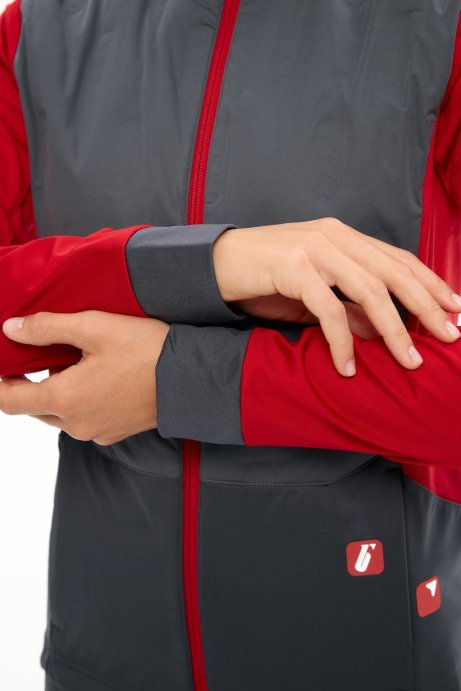 Куртка Bivium Классик 2.0 жен. графитовый_красный