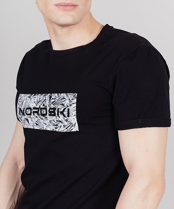 Футболка Nordski Simple Logo Black NSM819100