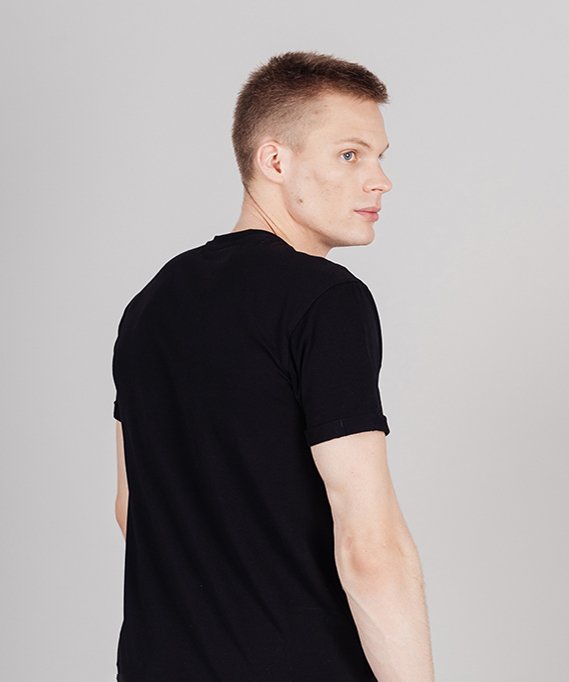 Футболка Nordski Simple Logo Black NSM819100