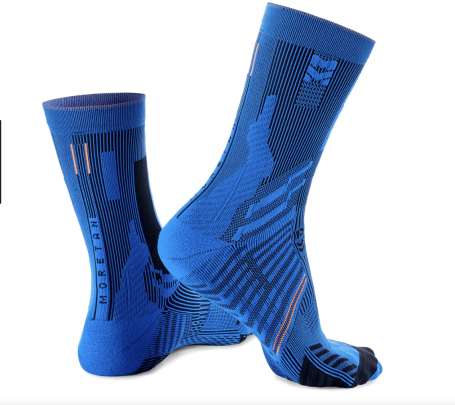 Носки спортивные Moretan Rollerz (Лыжероллерные) RO-181026 синий