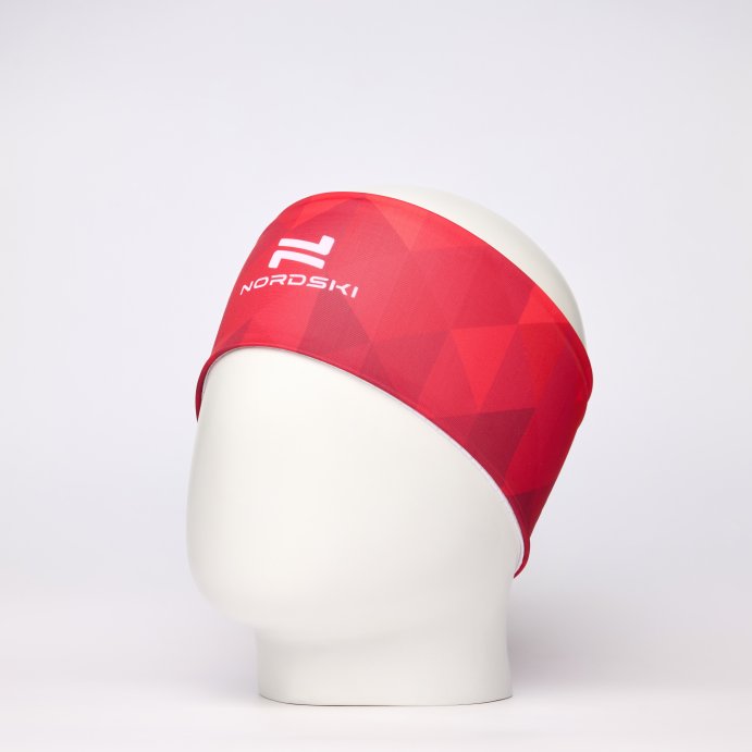 Гоночная повязка Nordski Race Red NSV688900