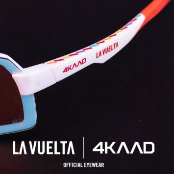 Очки 4KAAD AXENTO RACE LA VUELTA PHOTOCHROMIC, бел./красн. оправа
