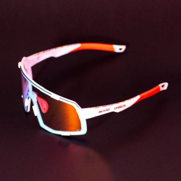 Очки 4KAAD AXENTO RACE LA VUELTA PHOTOCHROMIC, бел./красн. оправа