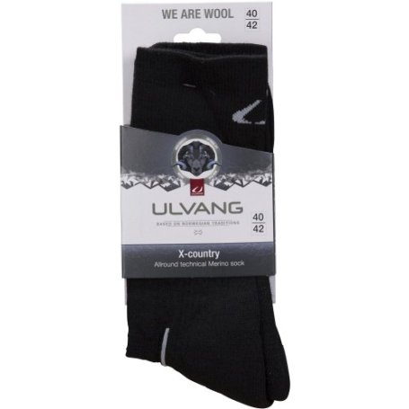 Носки ULVANG X-Country 75021/10813 черный с полосой