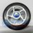 Колесо ELVA SKATE W-SK100R ALU алюминиевый диск