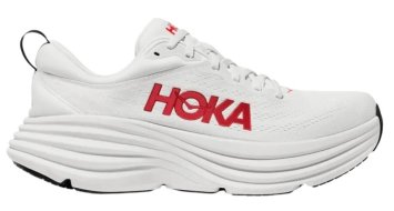 Кроссовки Hoka M BONDI 8 White Vermillion