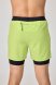 Шорты с лосинами Nordski Stayer Lime/Black NSM284180