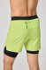 Шорты с лосинами Nordski Stayer Lime/Black NSM284180