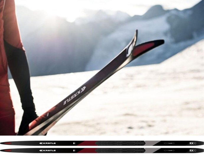 Лыжи Kastle RX10 Junior Classic Medium/Hard NRX10JRCPM
