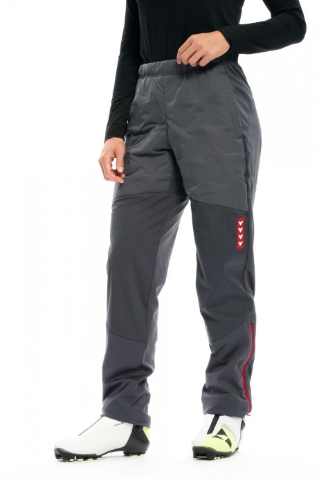 Брюки Bivium Классик 2.0 жен. графитовый_красный