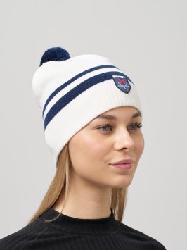 Шапка Nordski Move White/Blue NSV726382