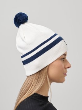 Шапка Nordski Move White/Blue NSV726382