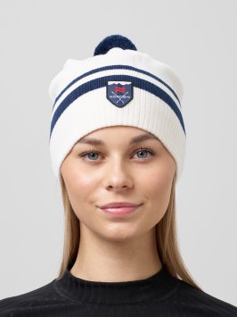 Шапка Nordski Move White/Blue NSV726382