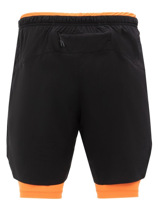 Шорты с лосинами Nordski Pro Energy Black/Orange NSM176105 в Мурманске