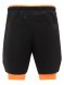 Шорты с лосинами Nordski Pro Energy Black/Orange NSM176105 в Мурманске