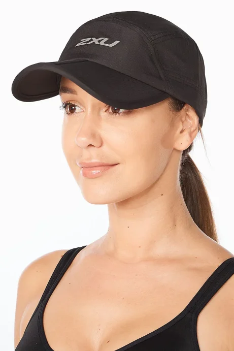 Кепка 2XU Packable Run Cap черная