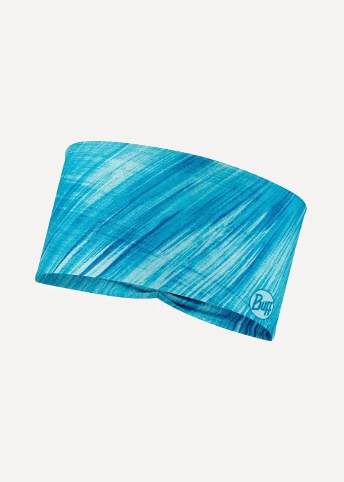 Повязка Buff Tapered Headband Pixeline Turquoise 125652.789.10.00 в Мурманске