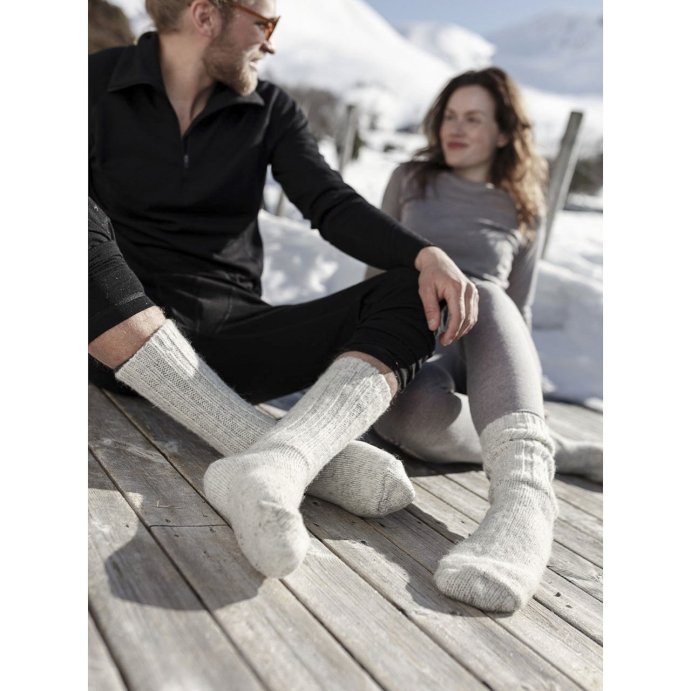 Носки ULVANG Raggsokk светло-сер. меланж 75091/01501 в Твери