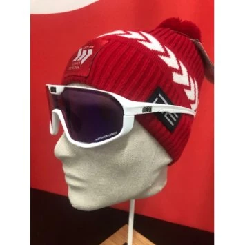 Очки NEON LEGKOV VOLCANO White Matt Mirror hd Red (2 линзы)