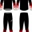 Гоночный костюм KV+ TORNADO 2 pieces suit black\red\white 23V118.3