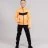 Костюм разминочный Nordski Jr. Base Orange/Black NSJ817257
