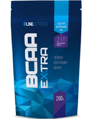 БЦАА Экстра/BCAA EXTRA пакет 200гр. R-Line