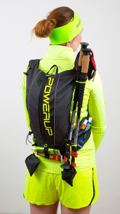 БЕГОВОЙ РЮКЗАК POWERUP MOUNTAIN ULTRA RACE 10 L BLACK