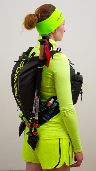 БЕГОВОЙ РЮКЗАК POWERUP MOUNTAIN ULTRA RACE 10 L BLACK