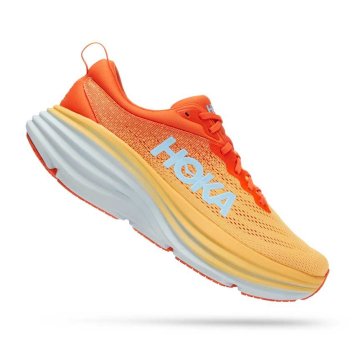 Кроссовки Hoka M BONDI 8 Puffin's Bill Amber Yellow