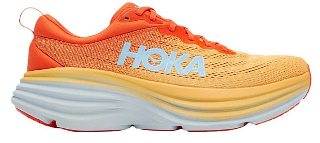 Кроссовки Hoka M BONDI 8 Puffin&#039;s Bill Amber Yellow