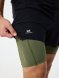 Шорты с лосинами Nordski Stayer Black/Olive NSM284426