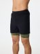 Шорты с лосинами Nordski Stayer Black/Olive NSM284426