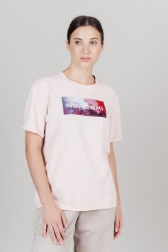 Футболка Nordski Simple Logo Soft Pink W NSW829994