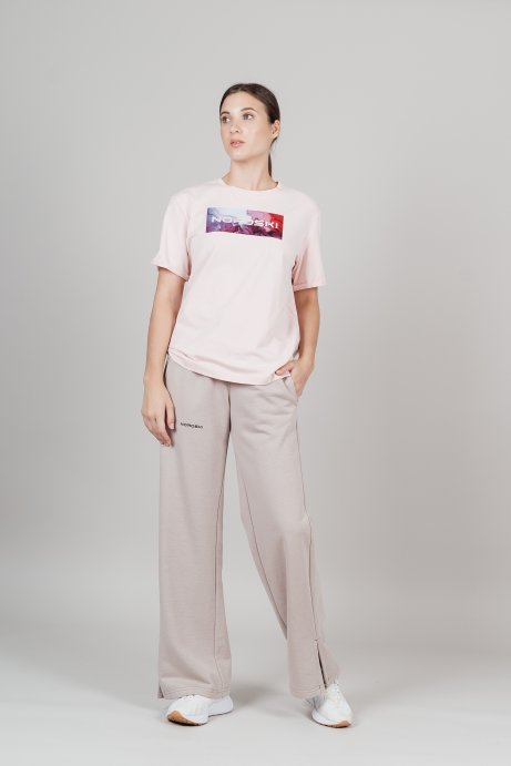 Футболка Nordski Simple Logo Soft Pink W NSW829994