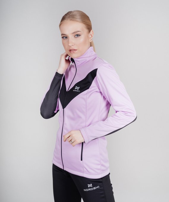 Костюм разминочный Nordski Base Orchid/Black W NSW816412