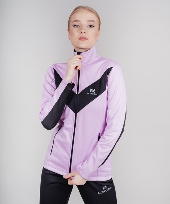 Костюм разминочный Nordski Base Orchid/Black W NSW816412