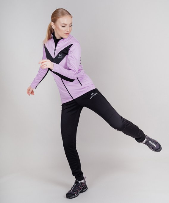 Костюм разминочный Nordski Base Orchid/Black W NSW816412