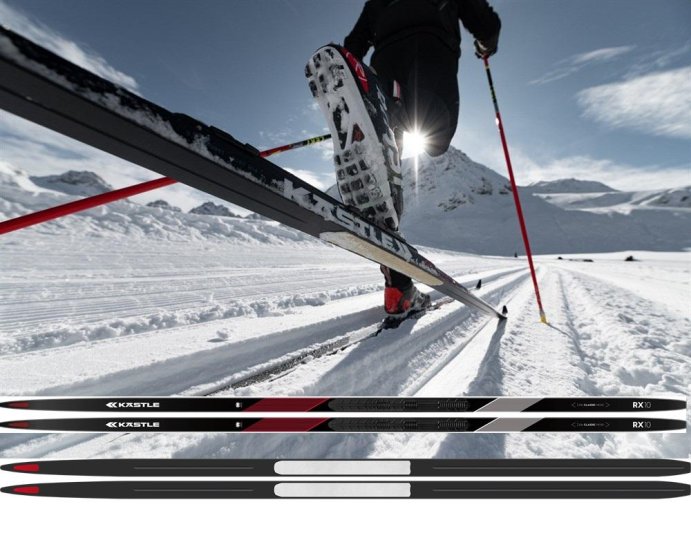 Лыжи Kastle RX10 Junior Classic Skin NRX10JRCSM