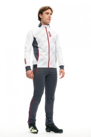 Куртка Bivium Баланс 3.0 муж. белый_графитовый