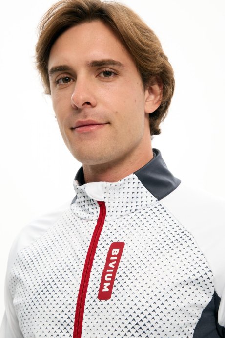 Куртка Bivium Баланс 3.0 муж. белый_графитовый