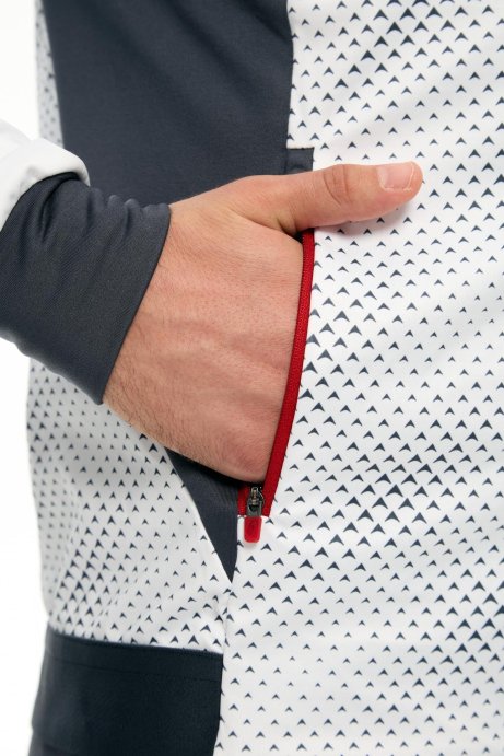 Куртка Bivium Баланс 3.0 муж. белый_графитовый